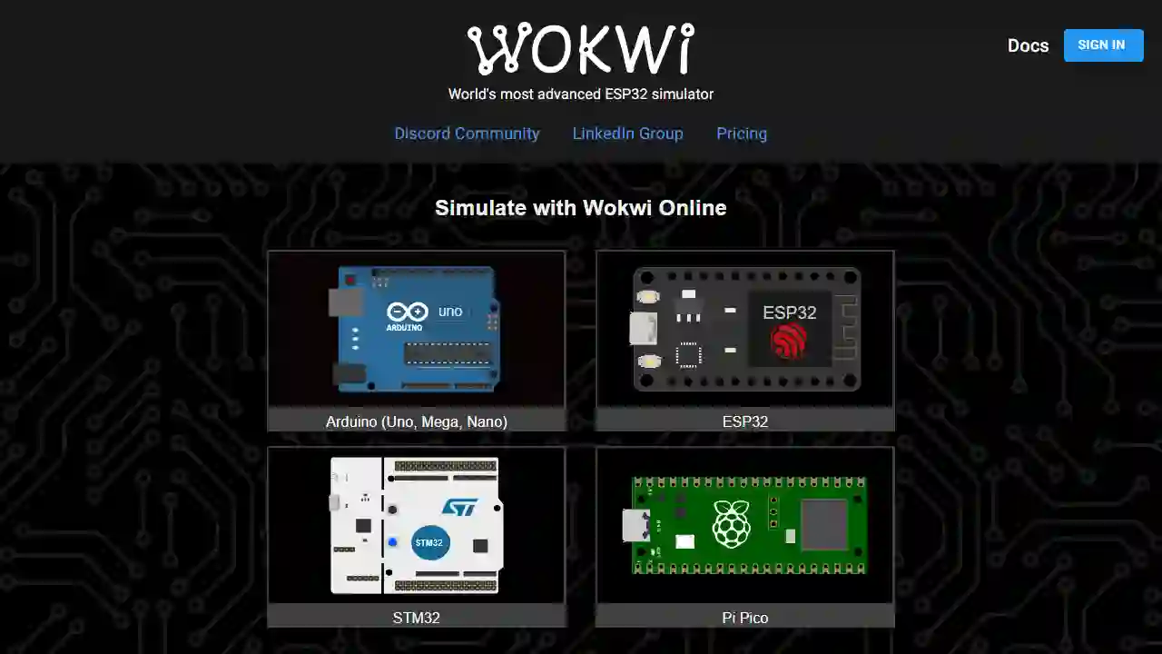 Wokwi Simulator